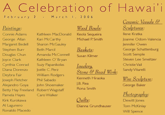 A Celebration of Hawaii - Viewpoints Gallery Maui
