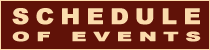 schedule of events