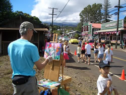 Makawao Paintout 2009