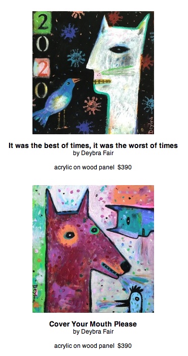 Through the eyes of the artists